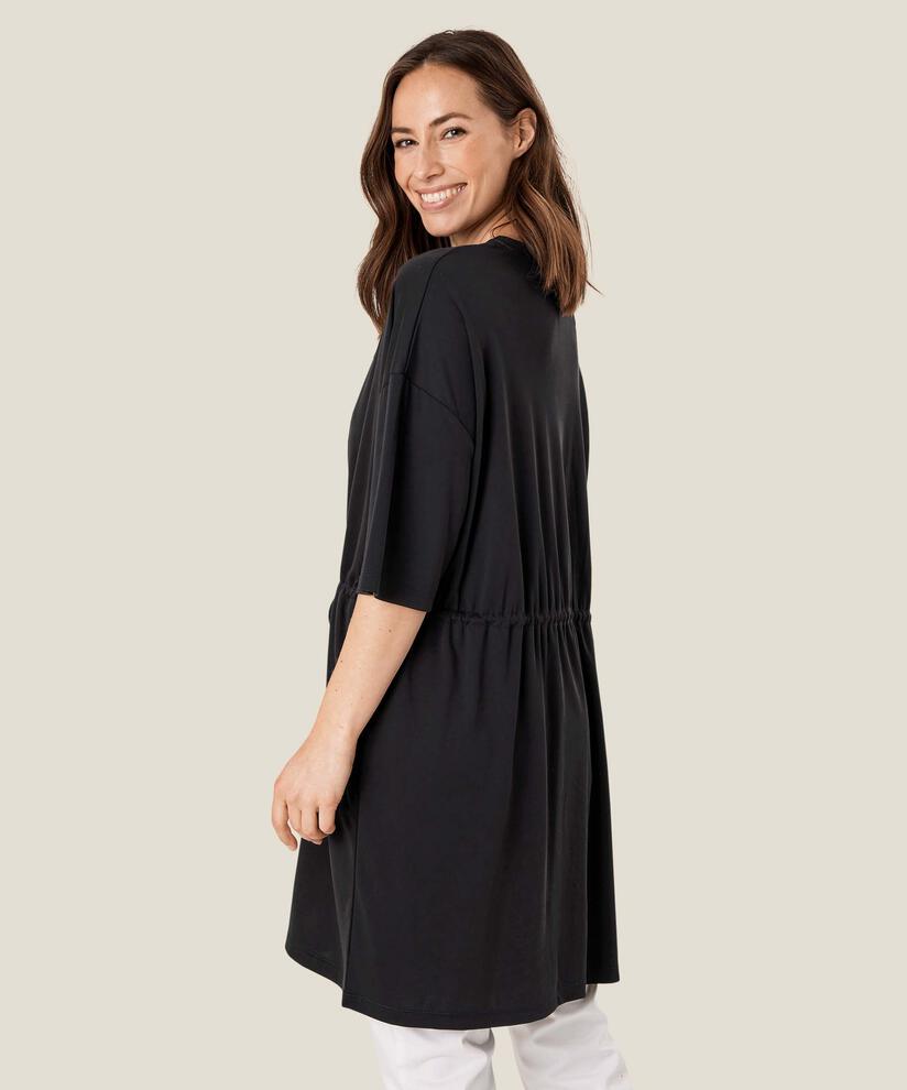 Greta JERSEY Tunika, Black