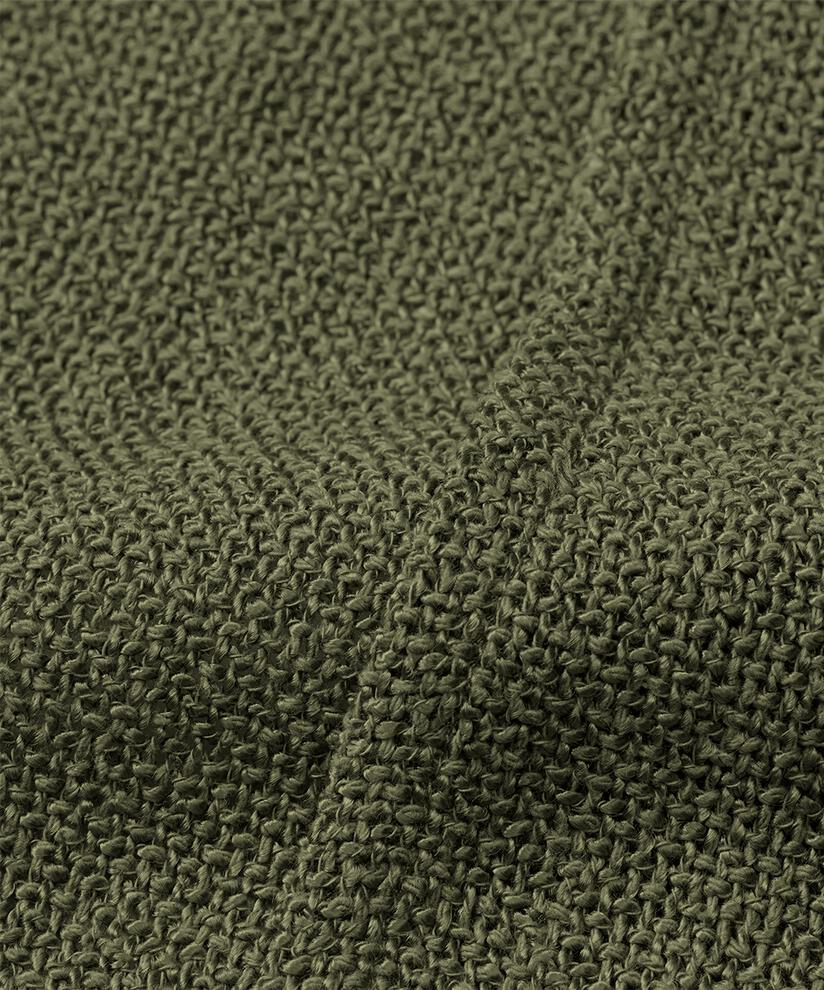 Kurze Jacke Aus Bouclé, D. Lichen Green