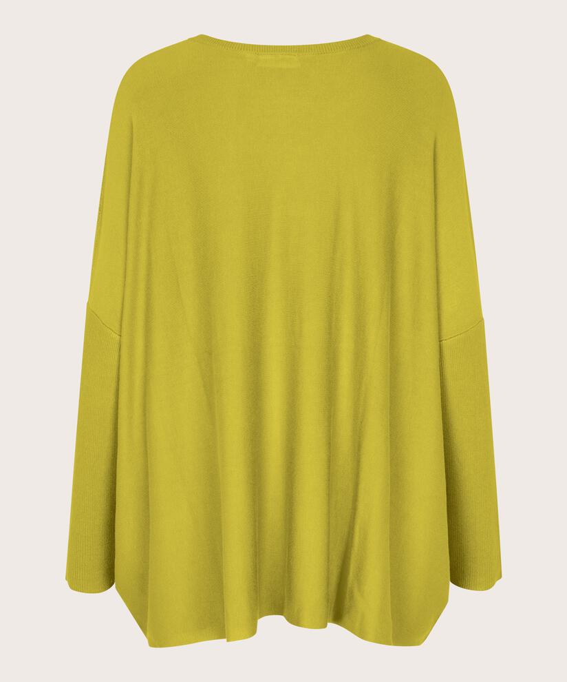 Oversize-pullover Mit Schmalen Ärmeln, Burnish Gold