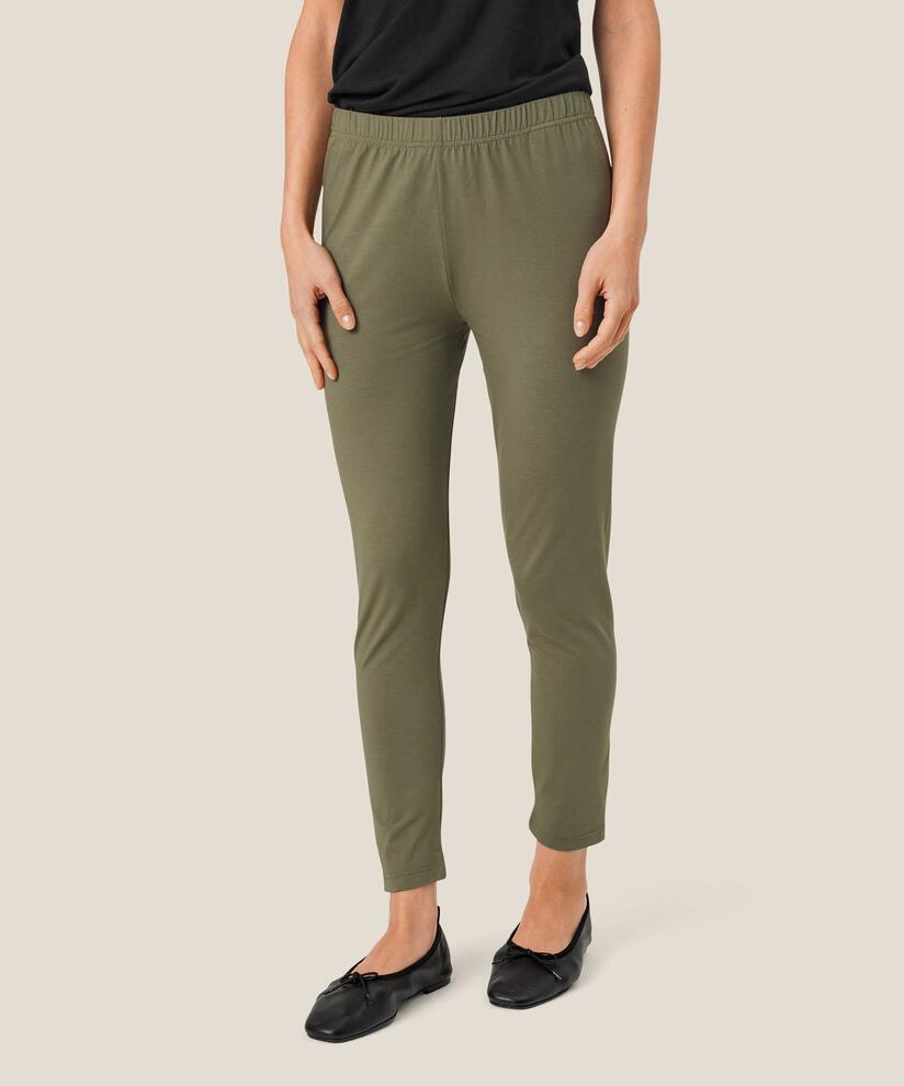 Weiche Jersey-leggings, D. Lichen Green